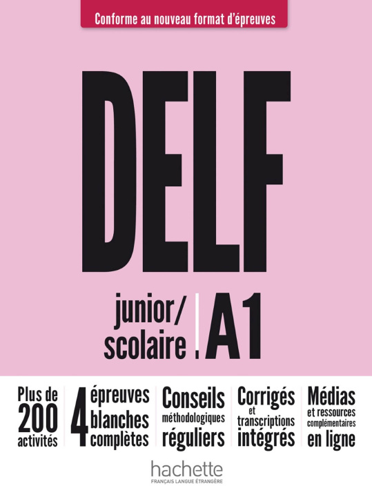 Book DELF junior/scolaire A1  Nouveau format d'épreuves 