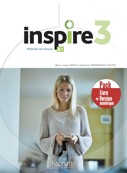 Könyv Inspire 3- Pack Livre + Version numérique 