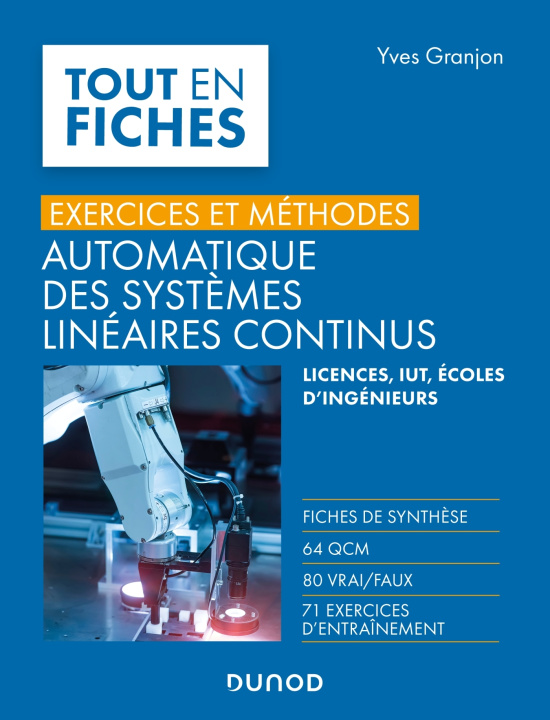 Kniha Automatique des systèmes linéaires continus Yves Granjon