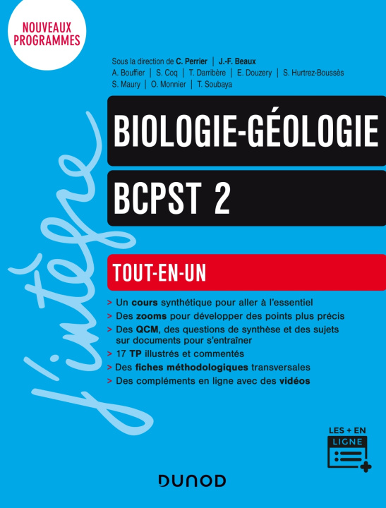 Książka Biologie-Géologie tout-en-un BCPST 2e année Christiane Perrier