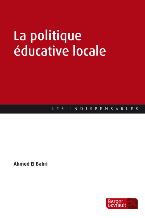 Kniha La politique éducative locale El bahri ahmed