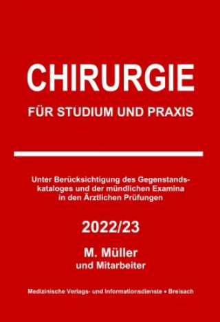 Kniha Chirurgie Markus Müller