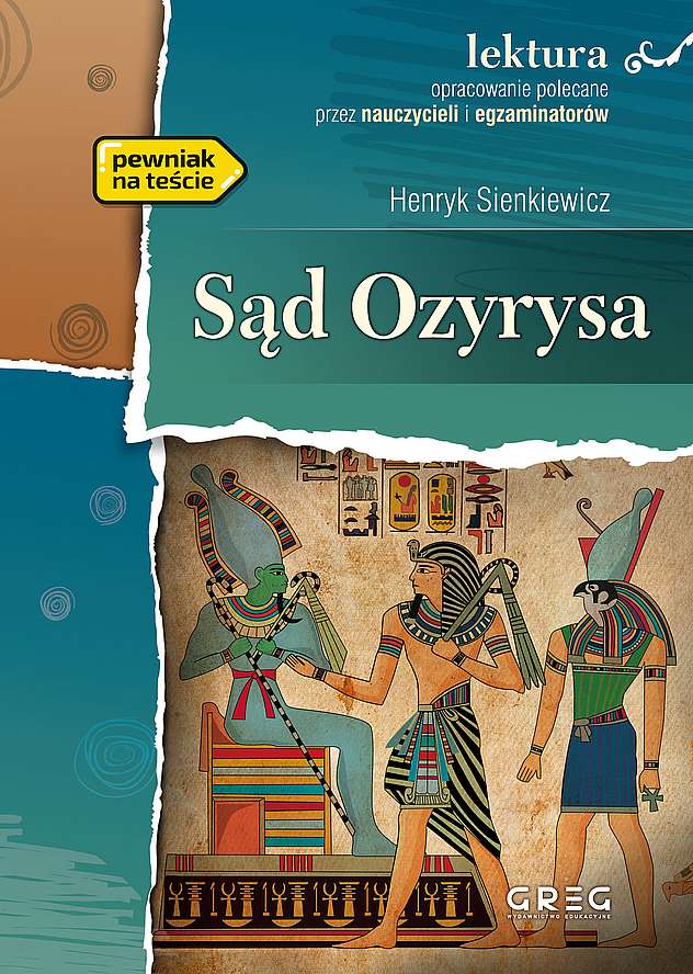 Book Sąd Ozyrysa. Lektura z opracowaniem Henryk Sienkiewicz