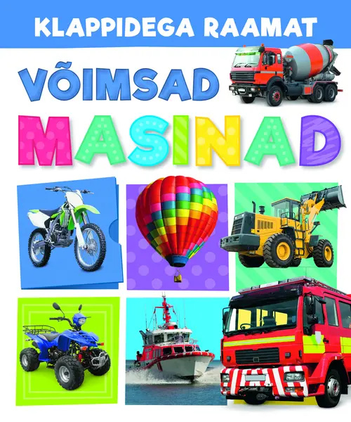 Knjiga Võimsad masinad. klappidega raamat 