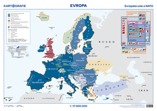 Tiskanica Evropská unie a NATO 