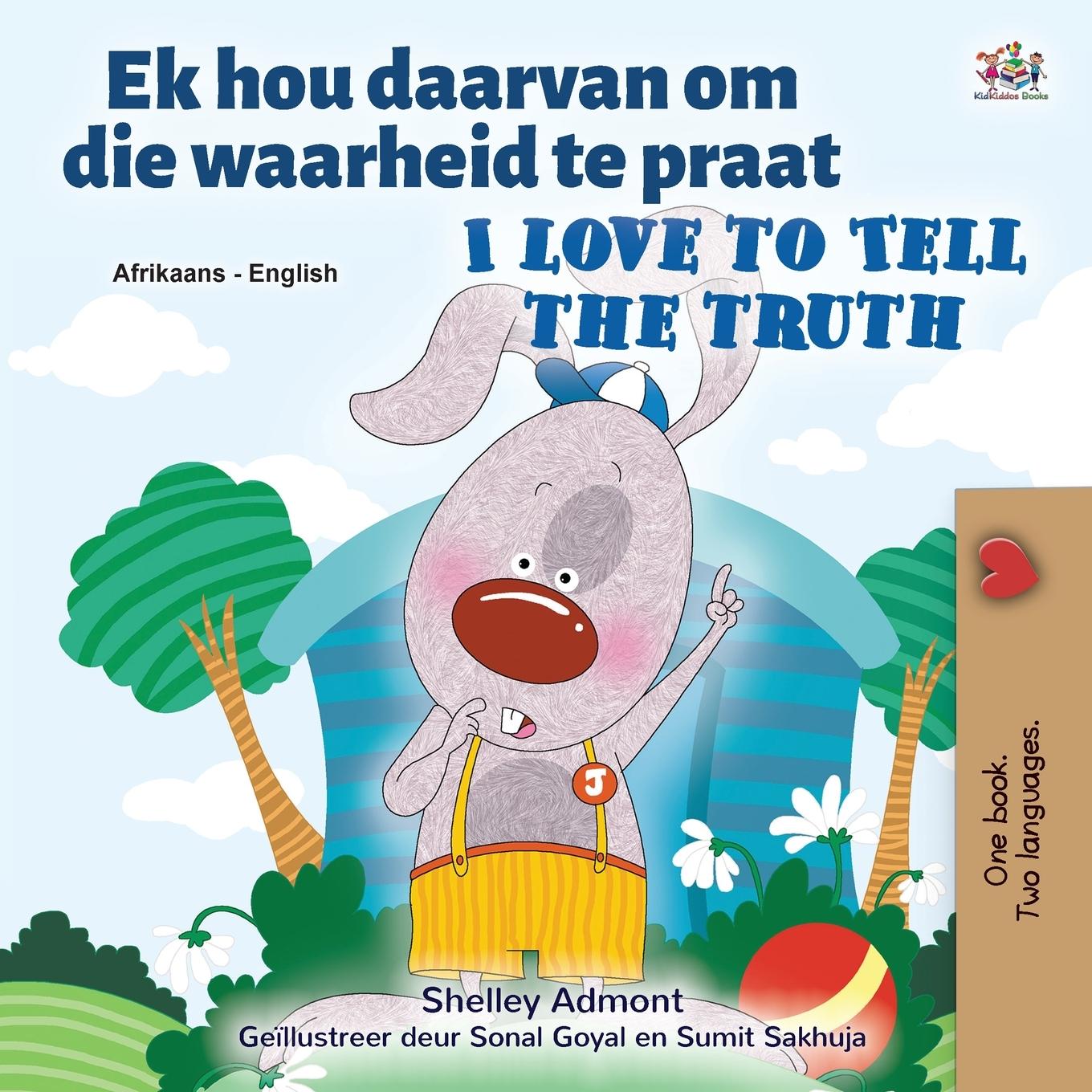 Kniha I Love to Tell the Truth (Afrikaans English Bilingual Book for Kids) 