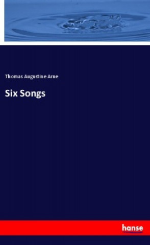 Buch Six Songs Thomas Augustine Arne