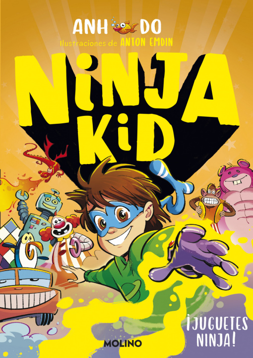 Βιβλίο Ninja Kid 7 - ¡Juguetes ninja! ANH DO