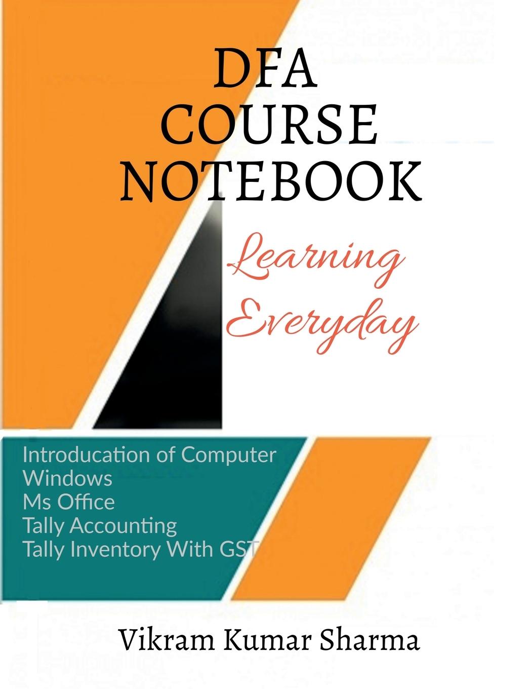 Knjiga DFA Course Notebook Vikram Kumar Sharma