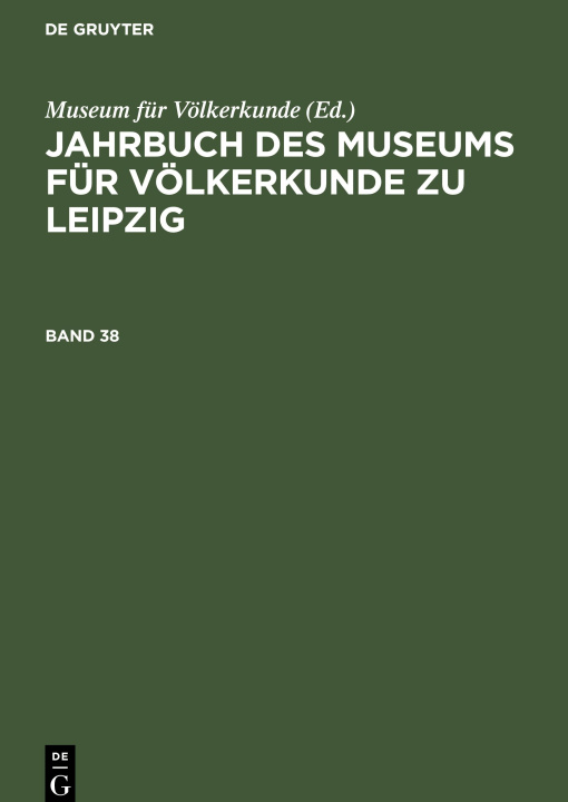 Knjiga Jahrbuch des Museums fur Voelkerkunde zu Leipzig 