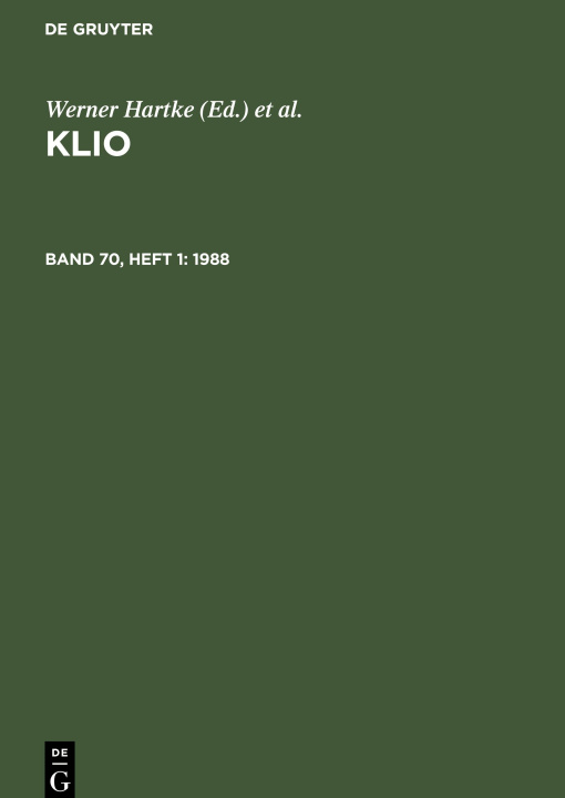 Book 1988 Rigobert Günther
