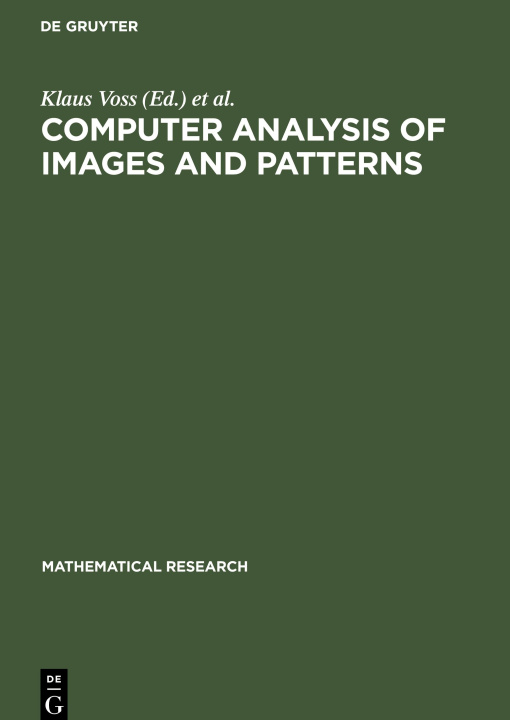 Boek Computer Analysis of Images and Patterns Dmitry Chetverikov