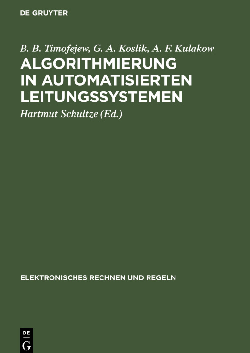 Carte Algorithmierung in automatisierten Leitungssystemen G. A. Koslik