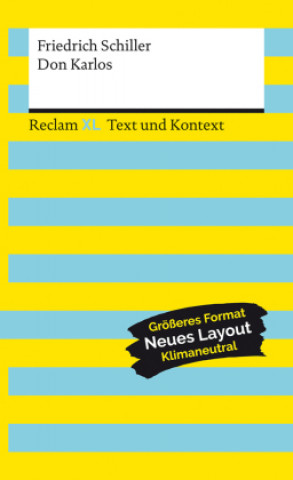 Könyv Don Karlos. Textausgabe mit Kommentar und Materialien Friedrich Schiller