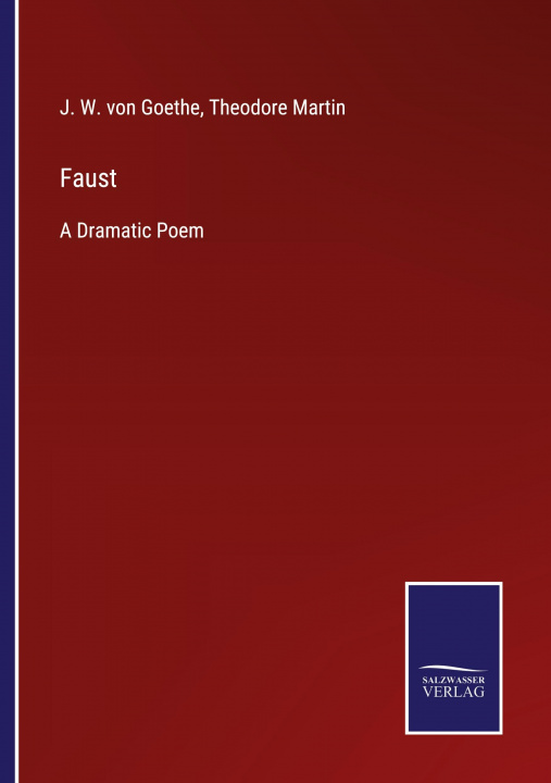 Knjiga Faust Theodore Martin