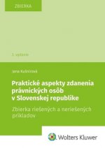 Kniha Praktické aspekty zdanenia právnických osôb v Slovenskej republike Jana Kušnírová