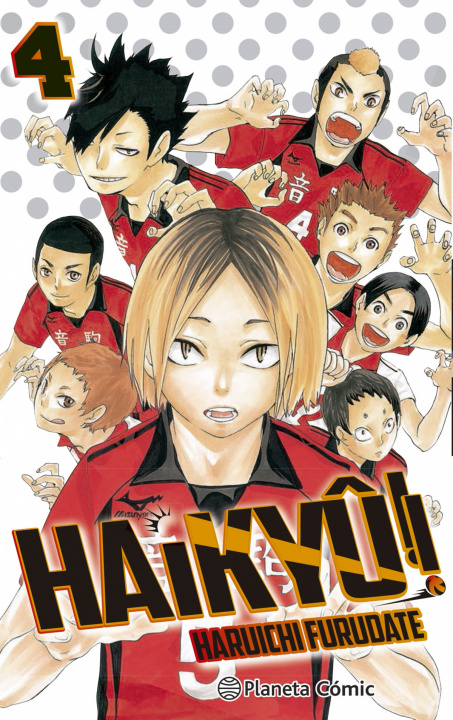 Kniha Haikyû!! nº 04 Haruichi Furudate