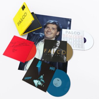 Audio Falco - The Box, 4 Schallplatte Falco