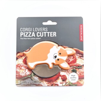 Hra/Hračka Corgi Lovers Pizza Cutter Kikkerland Design Team