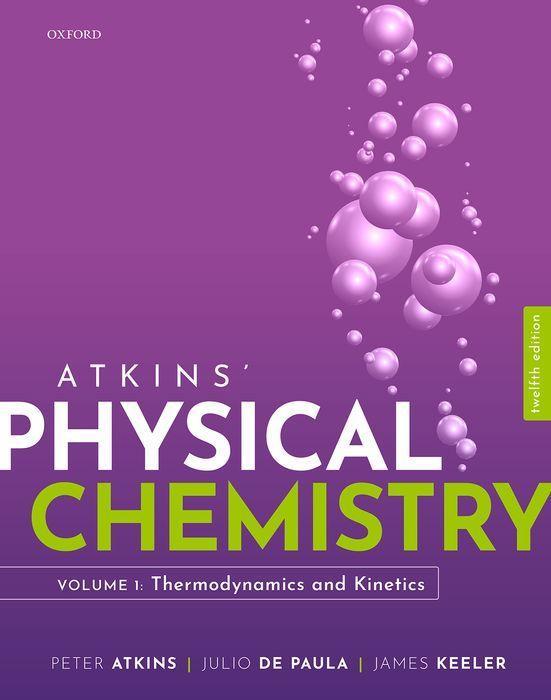 Könyv ATKINS PHYSICAL CHEMISTRY V1 12E PETER; DE PA ATKINS