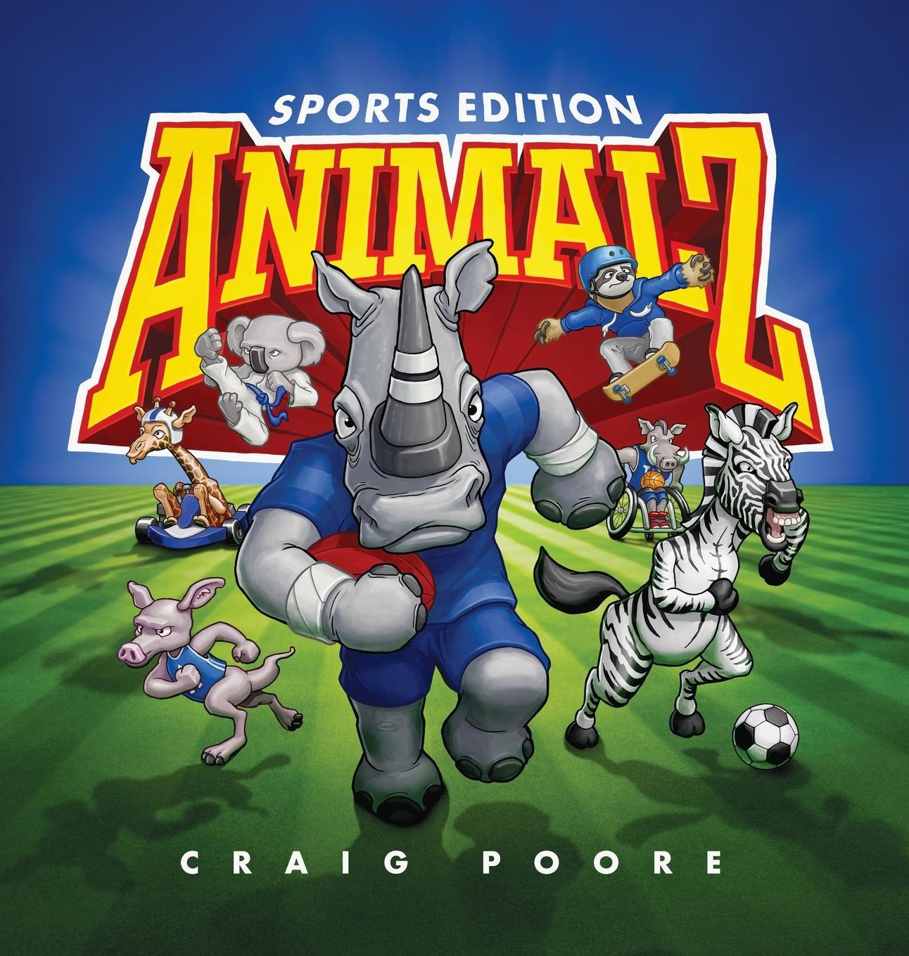 Knjiga ANIMALZ - Sports Edition Craig Poore
