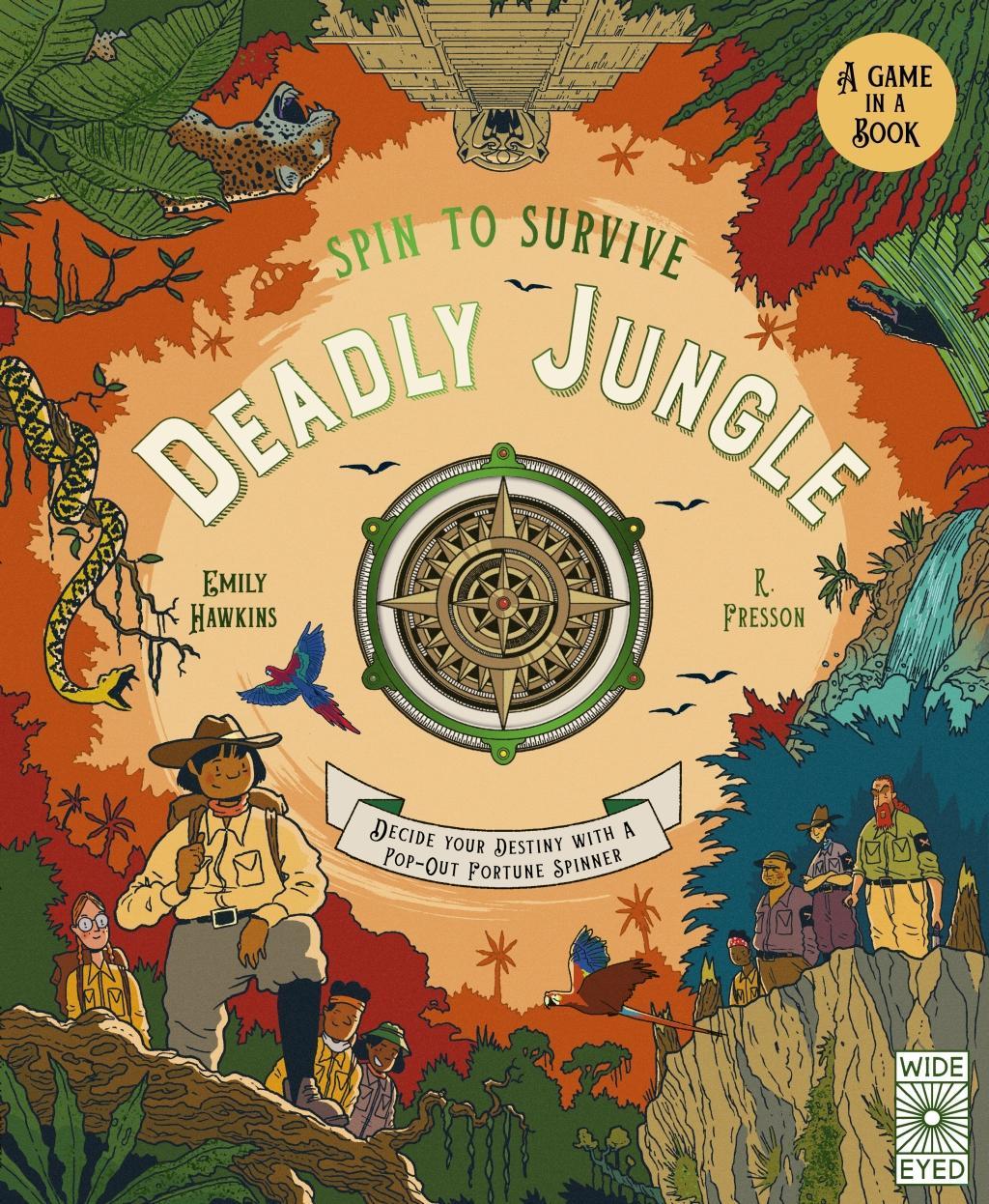 Kniha Spin to Survive: Deadly Jungle EMILY HAWKINS