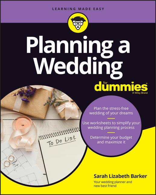 Buch Planning A Wedding For Dummies Barker