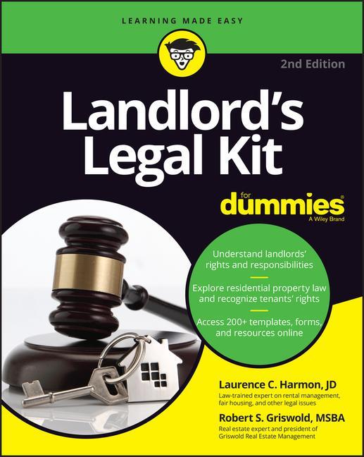 Carte Landlord's Legal Kit For Dummies Laurence Harmon