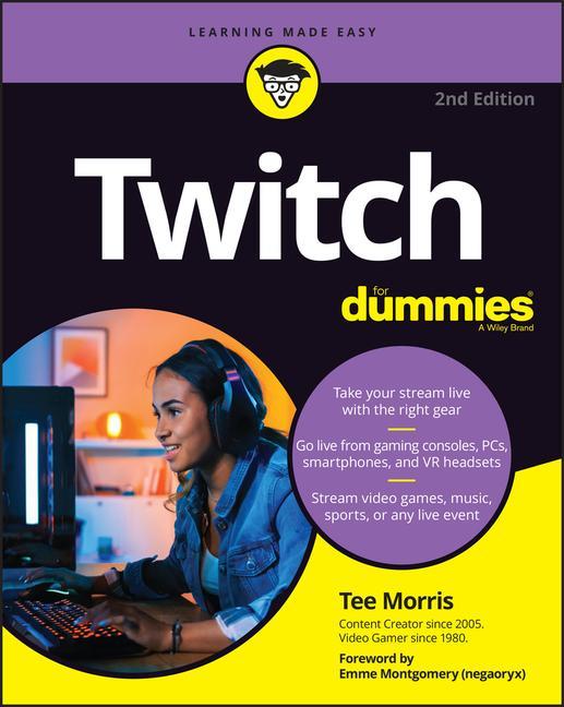 Kniha Twitch For Dummies, 2nd Edition 