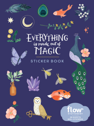 Carte Everything Is Made Out of Magic Sticker Book Irene Smit