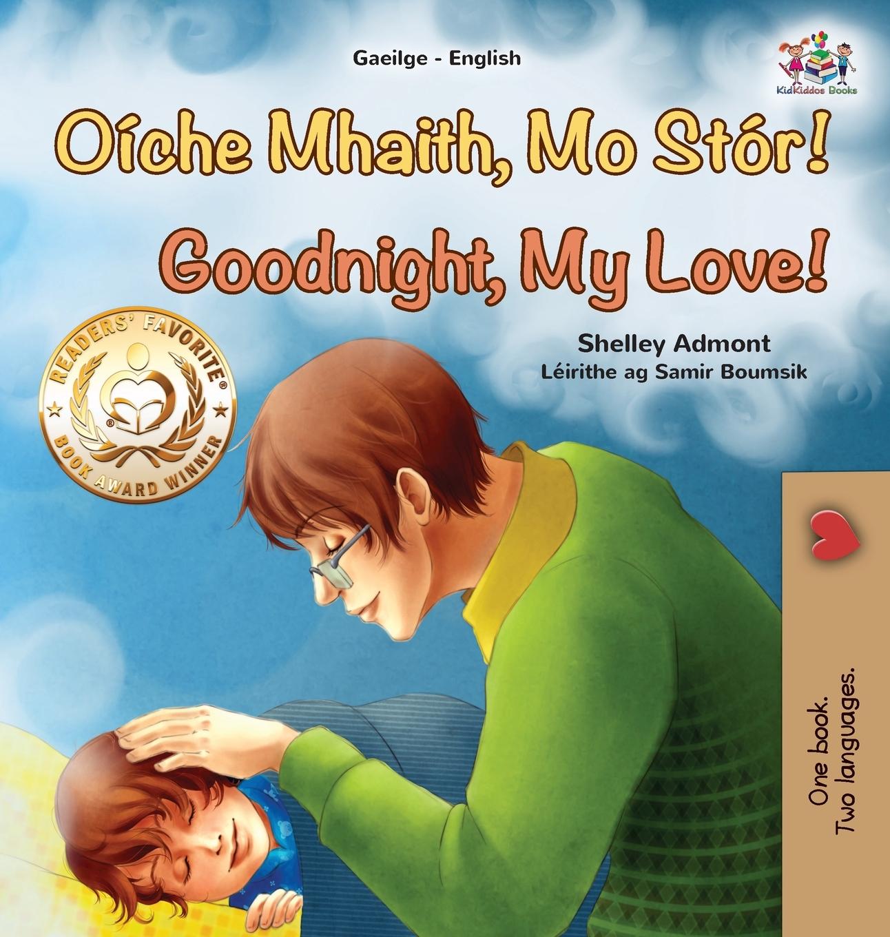 Könyv Goodnight, My Love! (Irish English Bilingual Children's Book) Kidkiddos Books