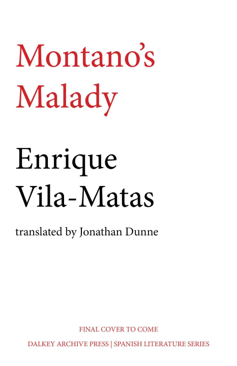 Книга Montano's Malady 