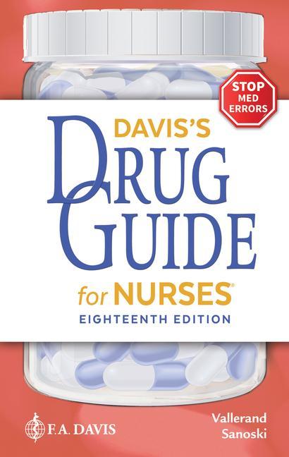 Carte Davis's Drug Guide for Nurses Cynthia A. Sanoski