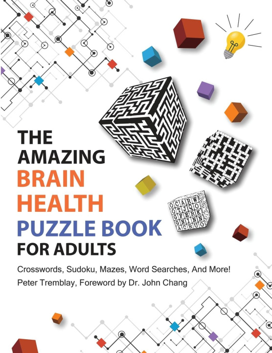 Книга Amazing Brain Health Puzzle Book for Adults 