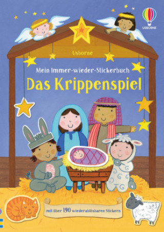 Knjiga Mein Immer-wieder-Stickerbuch: Das Krippenspiel 