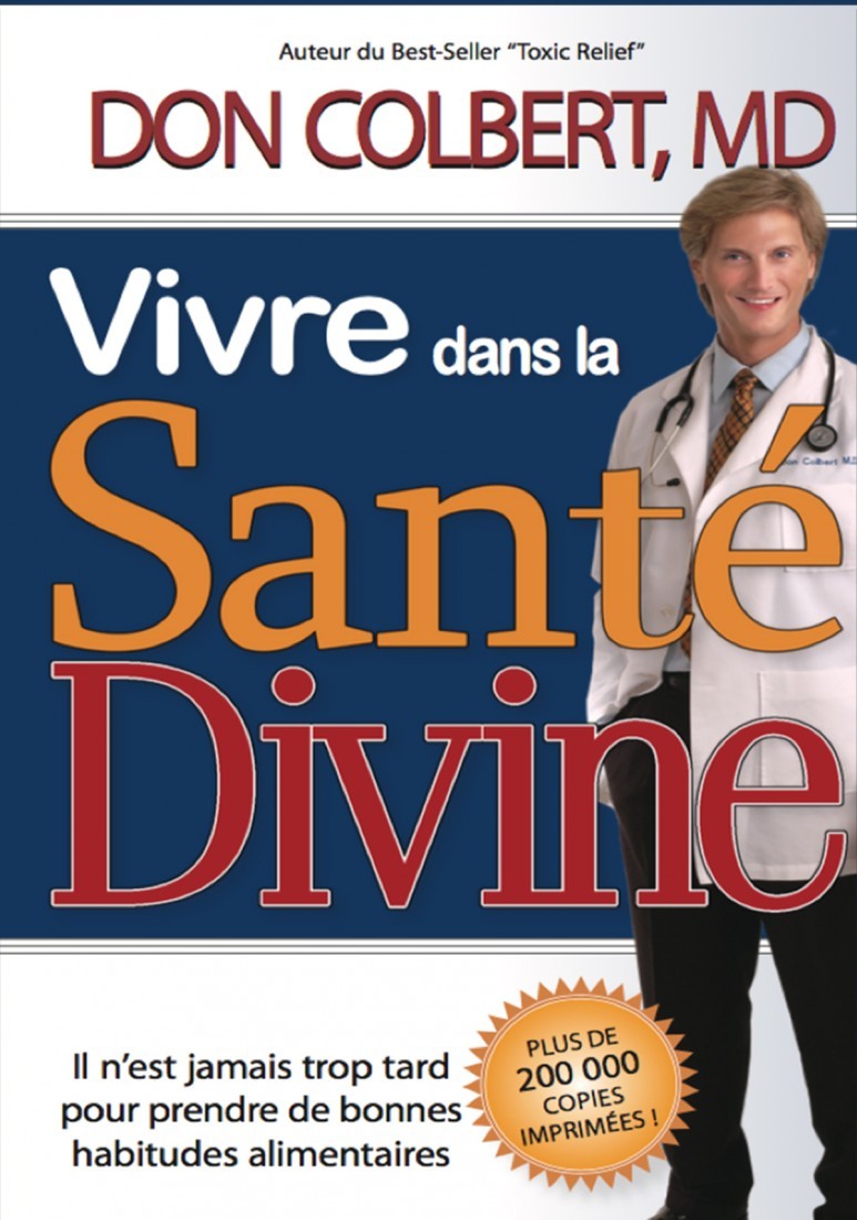Book Vivre dans la santé divine DON COLBERT