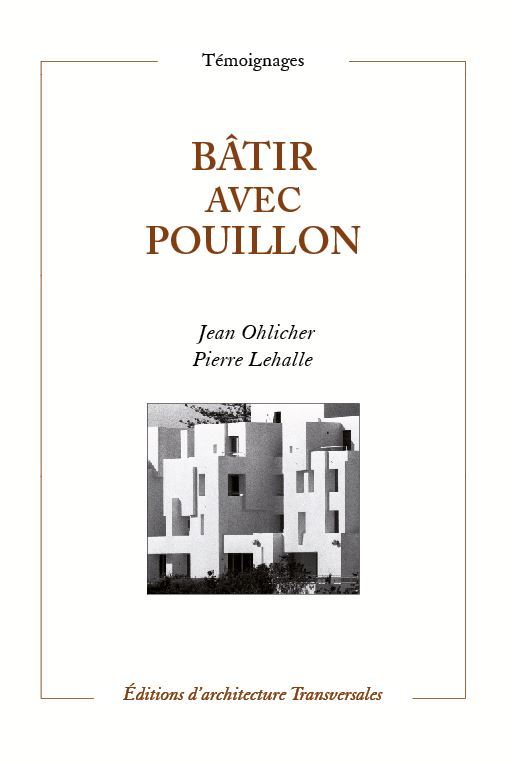Kniha Bâtir avec Pouillon OHLICHER