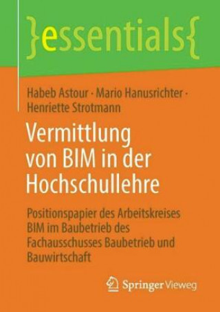 Kniha Vermittlung Von Bim in Der Hochschullehre Habeb Astour
