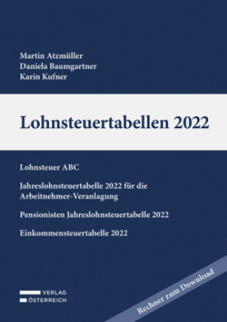 Book Lohnsteuertabellen 2022 Martin Atzmüller