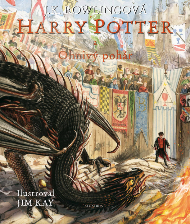 Carte Harry Potter a Ohnivý pohár Joanne Rowling