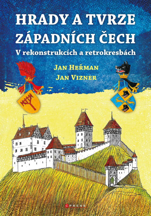 Book Hrady a tvrze západních Čech Jan Vizner
