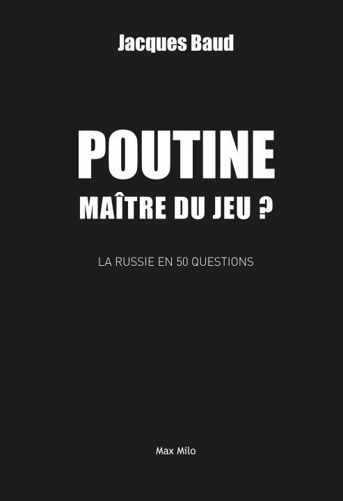 Книга Poutine, maître du jeu ? Baud