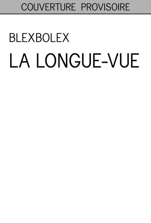 Könyv La longue-vue Blexbolex