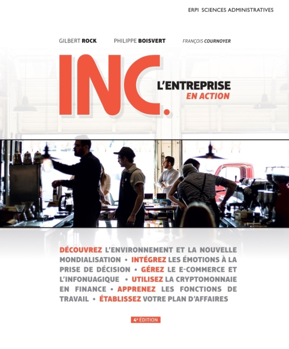 Carte INC, L'entreprise en action 4e éd + Simulation Philippe Boisvert
