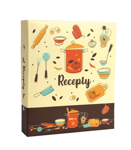 Papírenské zboží Kniha na recepty Cooking 