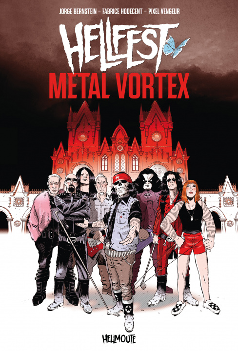 Kniha Hellfest Metal Vortex Pixel Vengeur