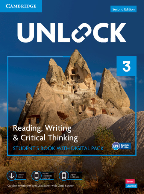 Könyv Unlock Level 3 Reading, Writing and Critical Thinking Student's Book with Digital Pack Carolyn Westbrook