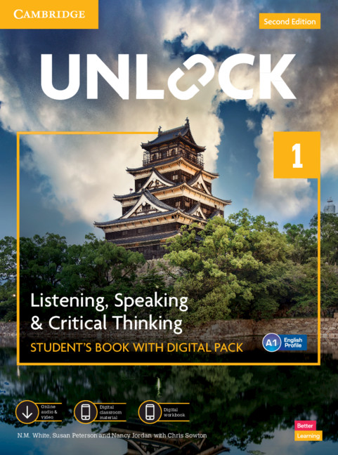 Книга Unlock Level 1 Listening, Speaking and Critical Thinking Student's Book with Digital Pack N. M. White
