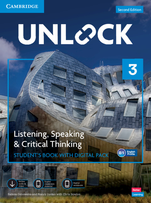 Book Unlock Level 3 Listening, Speaking and Critical Thinking Student's Book with Digital Pack Sabina Ostrowska