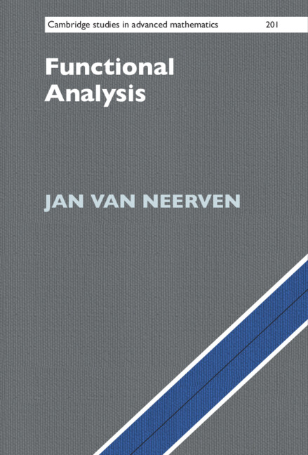 Knjiga Functional Analysis Jan van Neerven